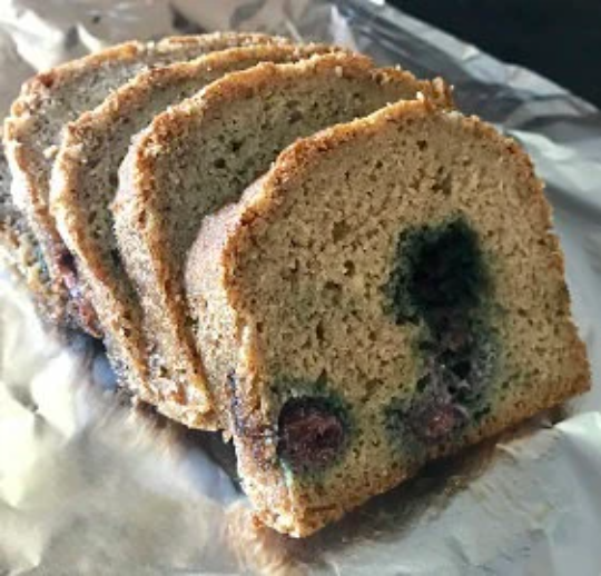 Keto Blueberry Bread Gf Df Zero Guilt Sweets