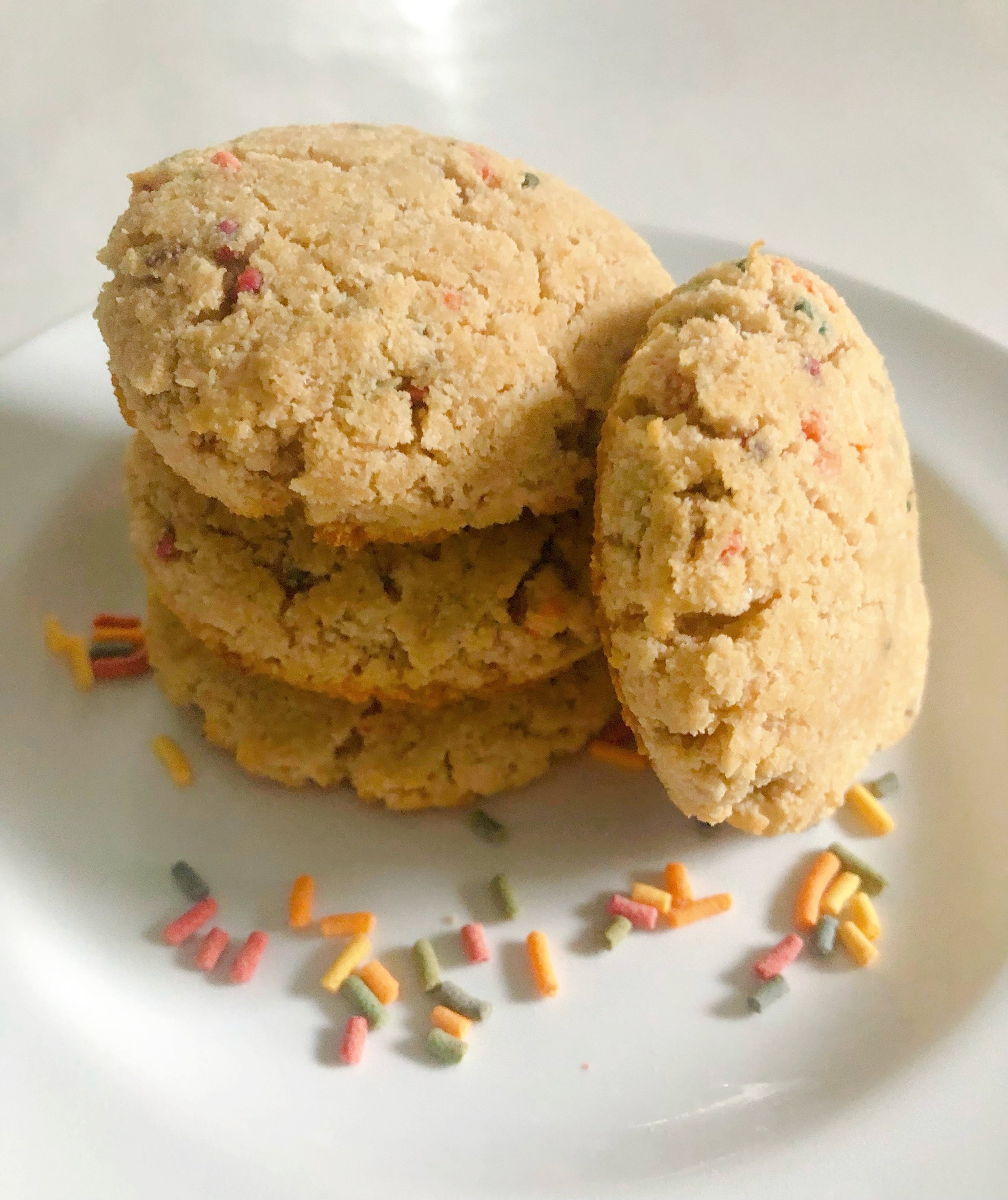Keto Funfetti Cookies (GF) | Zero Guilt Sweets